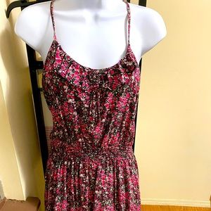 Tank top sundress that was always short on me (I’m 5’ 9”), so most are short :)